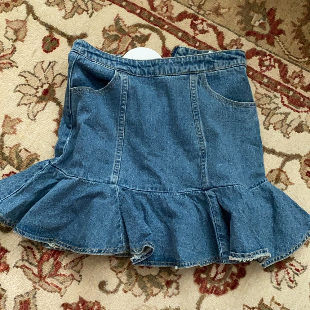 Princess Polly Vico Denim Skirt